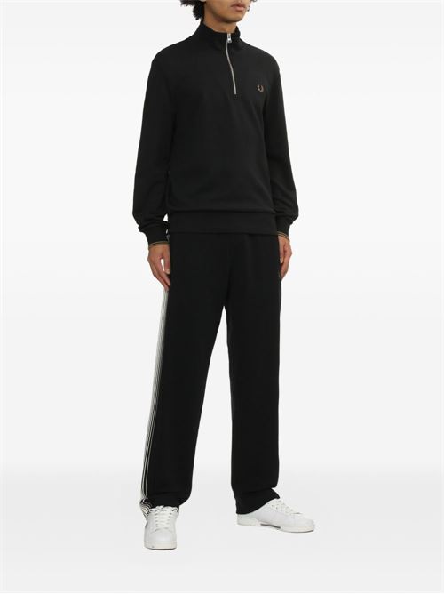 Felpa uomo mezza zip FRED PERRY | M3574S77